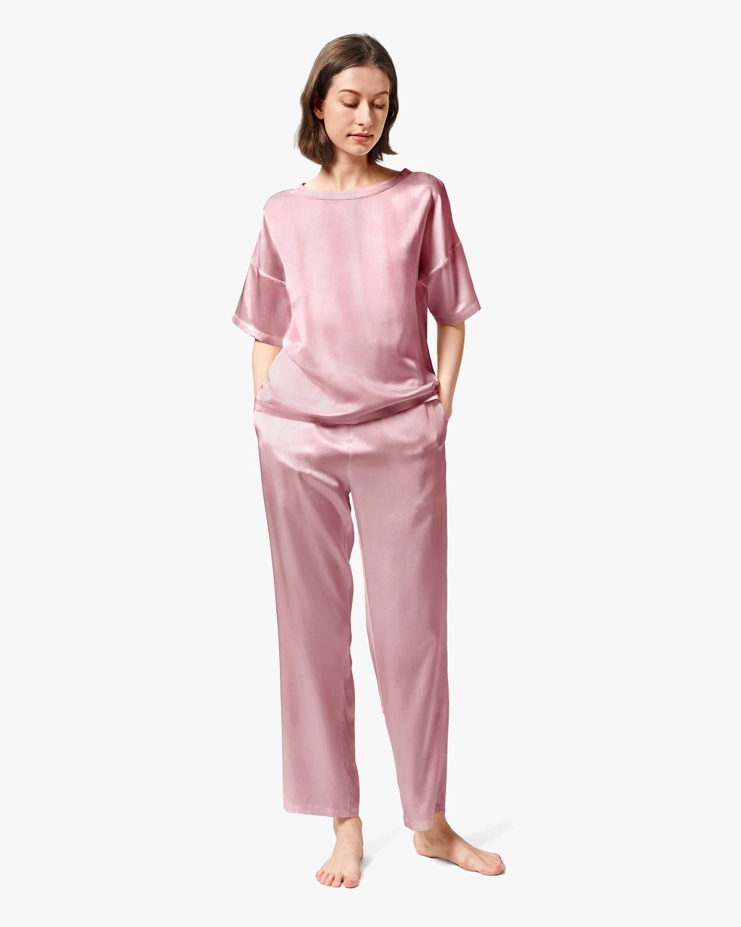 rosy-pink