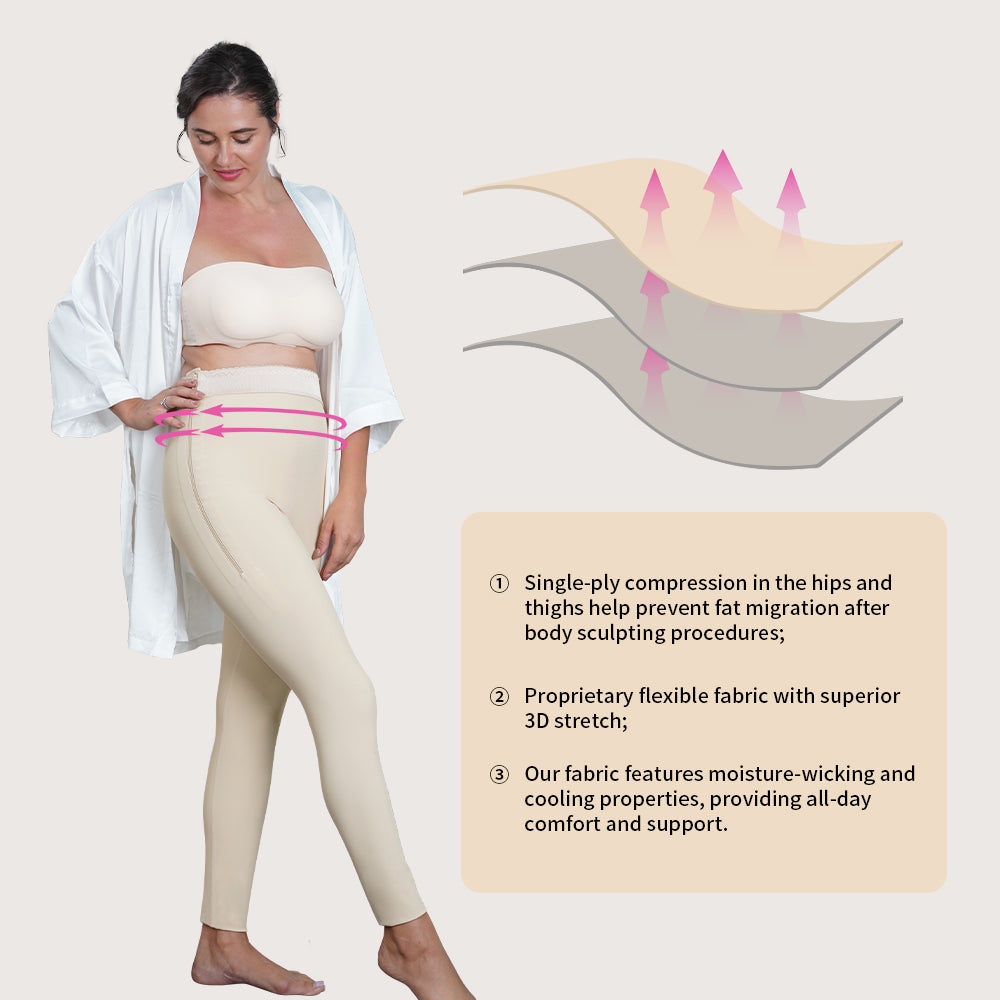 High-Waist Girdle Shapewear – Ankle Length