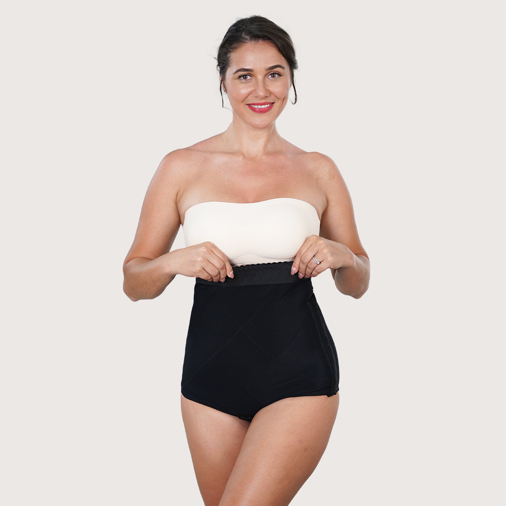 Brief Girdle With High Back Shapewear