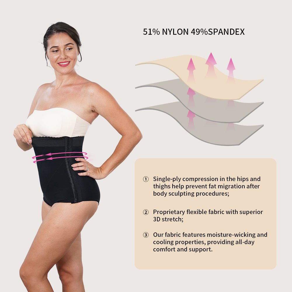 Brief Girdle With High Back Shapewear